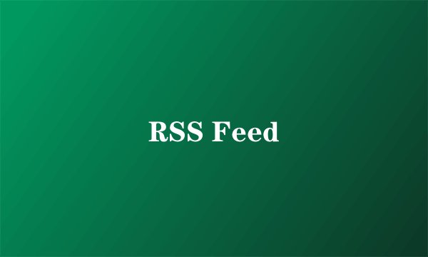 RSS Feed