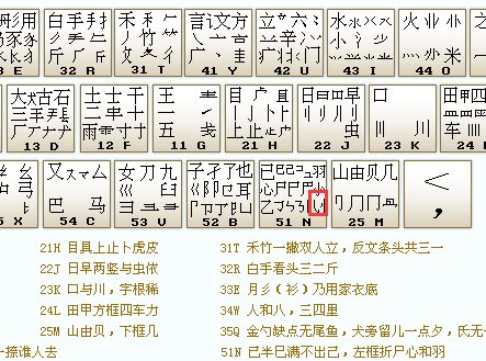 尴尬用五笔怎么打？怎么拆》？