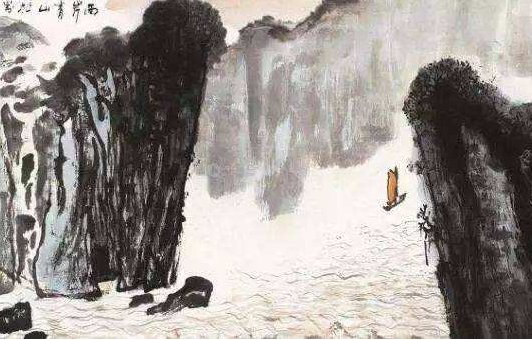 “两岸青山相对出”和“孤帆一片日边来”是什么意思？