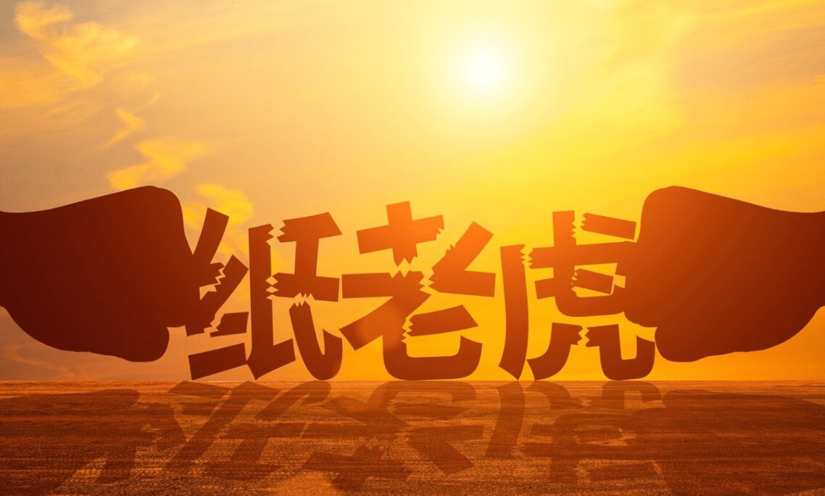 纸老虎指哪一类人