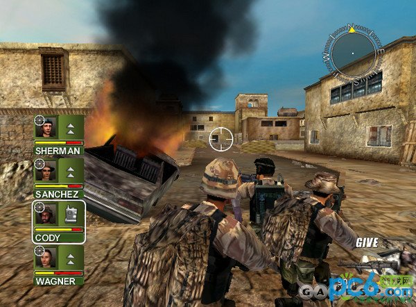 沙漠风暴2重返巴格达的第五关：通讯遭破坏