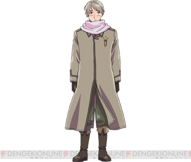 求带围巾的图片和动漫人物