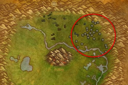 WOW 格罗姆之血在哪采的最多 具体位置 谢谢