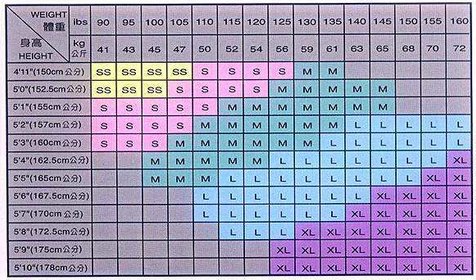M L XL XXL尺码的裤子分别适合多高的人穿