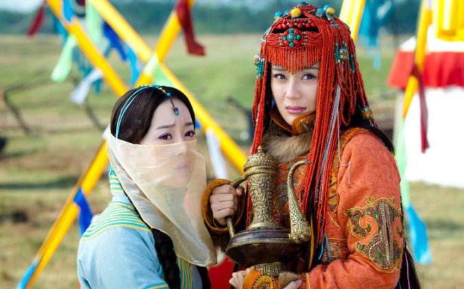 山河恋 美人无泪 海兰珠自杀是哪集