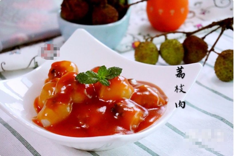 荔枝塞肉怎么做