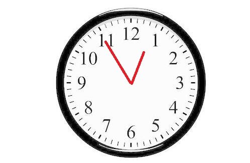 现在的时间是多少？