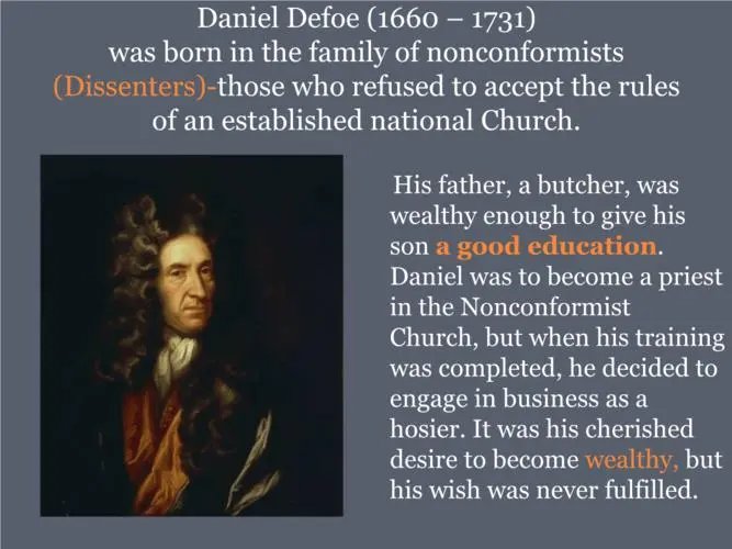 笛福的代表作品有哪些?