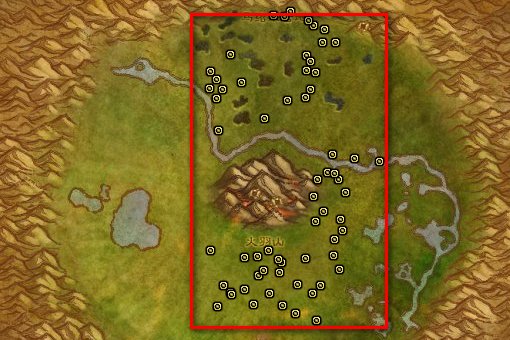 WOW 格罗姆之血在哪采的最多 具体位置 谢谢