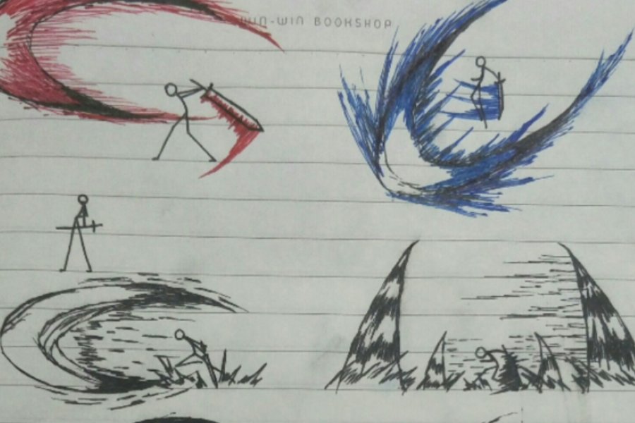 火柴人龙的画法