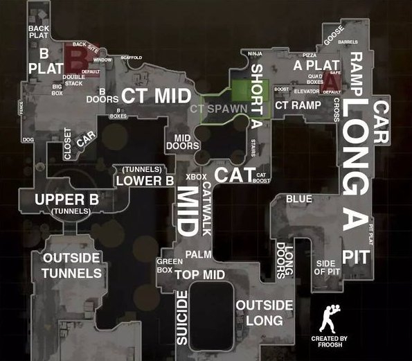 csgo沙漠地图有哪些？