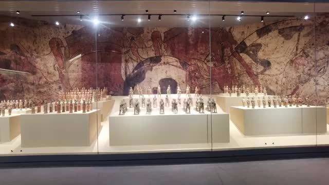 太原博物馆现心塞女俑，古代制作女俑目的是啥？