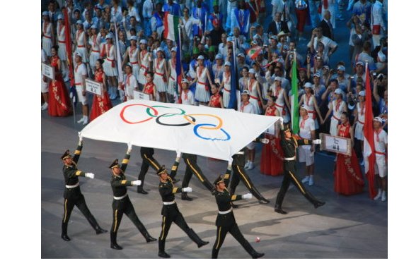 奥运会旗的5个颜色分别代表什么?