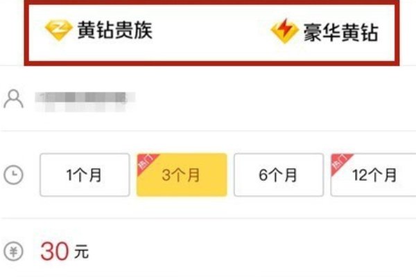苹果手机怎么开通qq黄钻