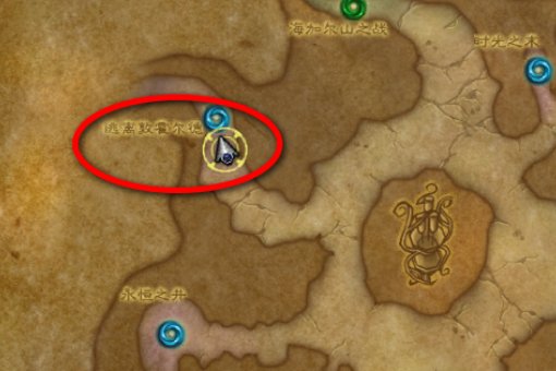 魔兽往日的希尔斯布莱德丘陵怎么去