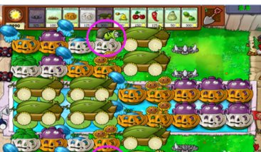 植物大战僵尸无尽版布阵图