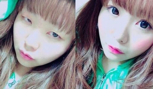 日本妹子和韩国妹子外貌差别是什么？