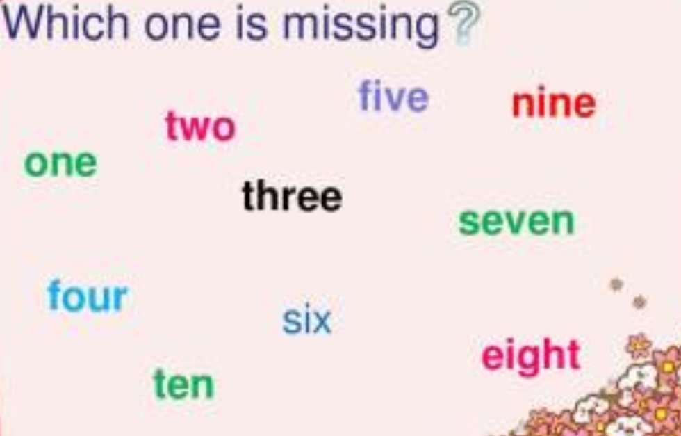 英文数字一到20怎么读？