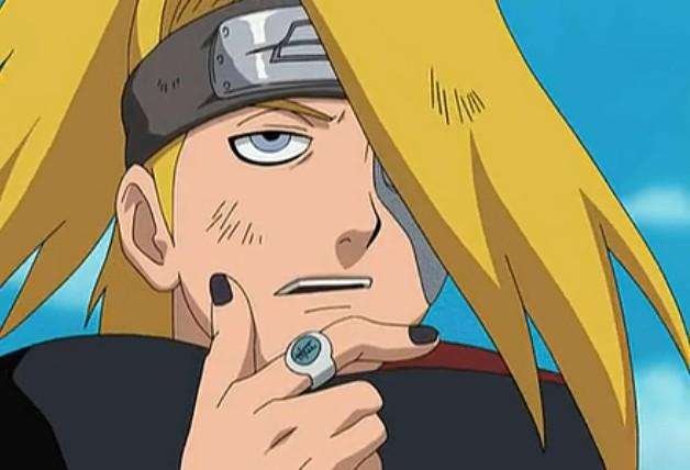 火影迪达拉的戒指是什么字？