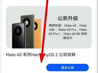 华为mate30pro怎么升级鸿蒙系统？