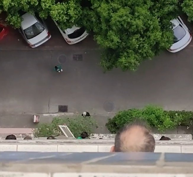 四川女子开窗看热闹，整楼窗边都是脑袋，封控时期的生活有多无聊？