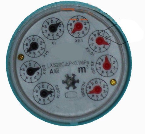 水表上展现的数字是多少方？交水费该怎样算