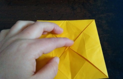 莲花坐怎么折叠,莲花宝叠法