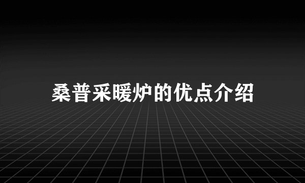 桑普采暖炉的优点介绍