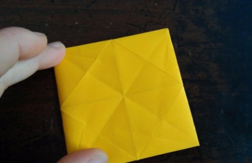 莲花坐怎么折叠,莲花宝叠法