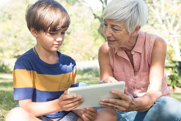奶奶和孙子是什么关系,怎么写