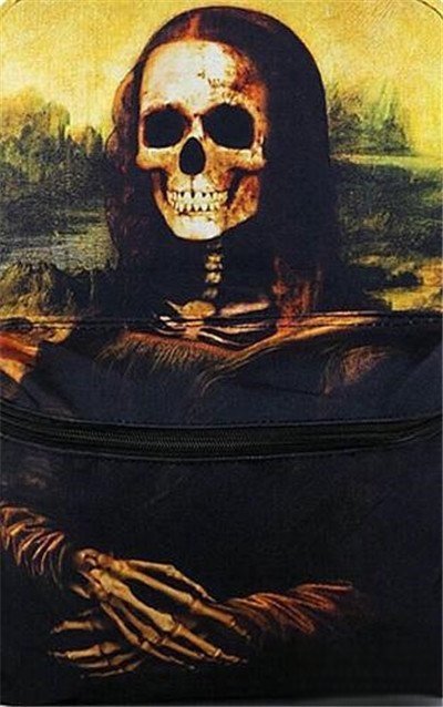 蒙娜丽莎的背后骷髅头真的吗 是网友们自己的想象