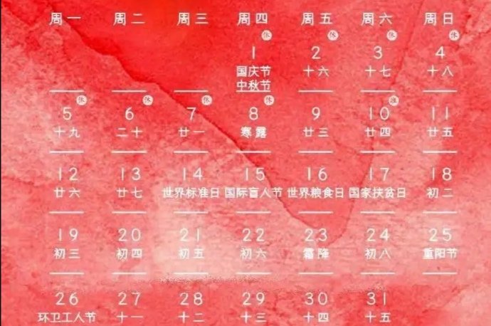 罕见！中秋国庆双节同庆在21世纪仅4次，对此你怎么看？