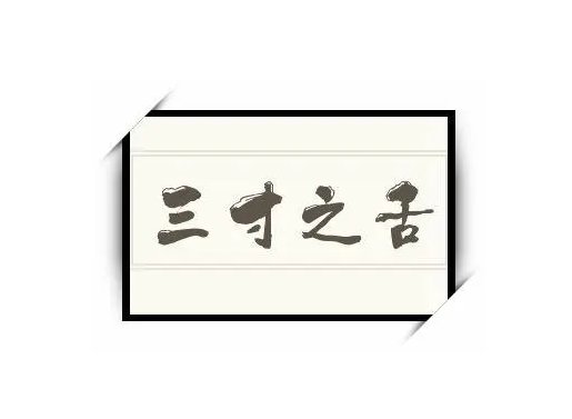 三寸之舌什么意思