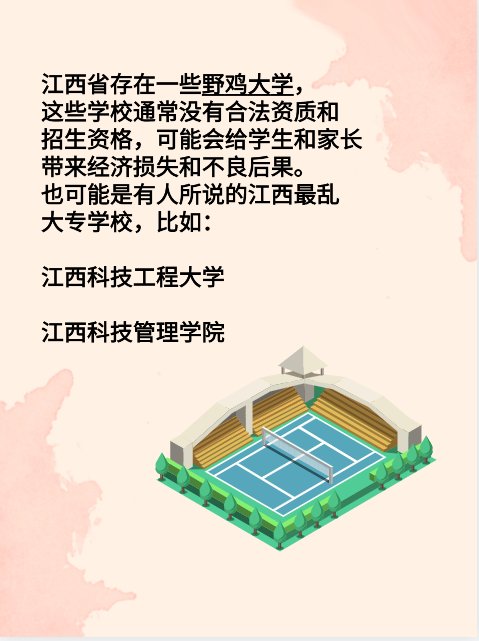 江西十大最乱大专学校