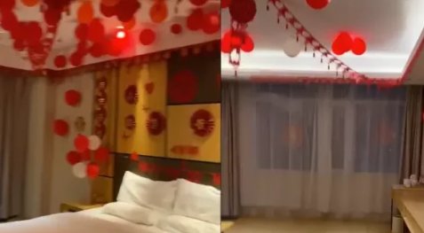 小伙出差被安排住进婚房，提前体验婚礼过程，住在婚房会是什么感觉？