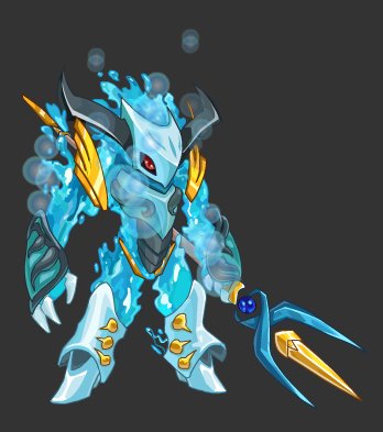 赛尔号水系精灵拿叉子是谁