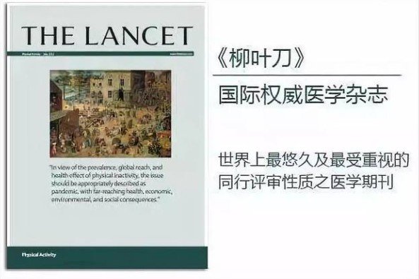 柳叶刀是本什么样的杂志?在圈内的地位如何?