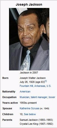 迈克尔-杰克逊父亲