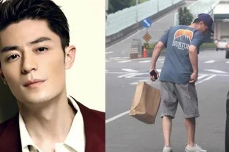 霍建华违规停豪车 车牌号居然大有亮点