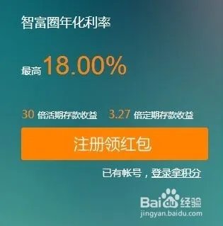 智富圈P2P理财平台注册流程