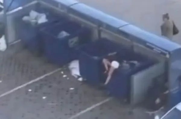 吵架吵不过将女朋友扔垃圾桶,如何评价这波操作