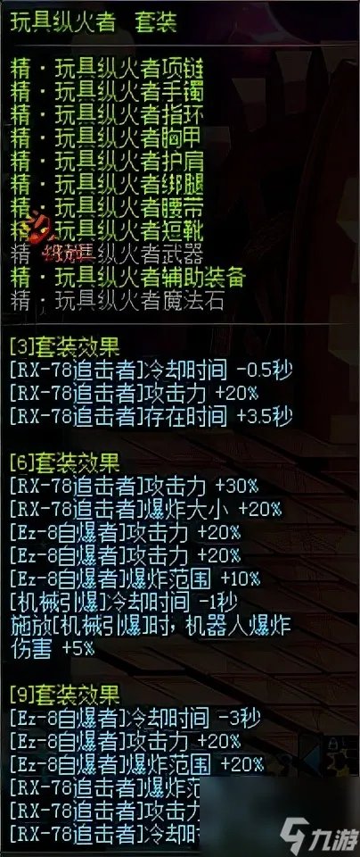 dnf爆裂的信徒套装 盘点经典的异界套