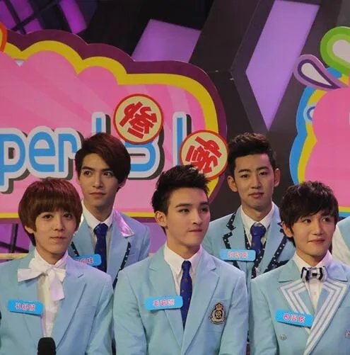 timez组合快乐大本营集体亮相 揭秘成员出道心酸史