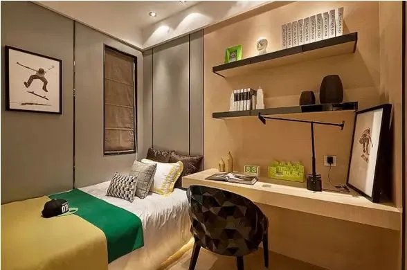 13款小户型儿童房样板间,get起来!