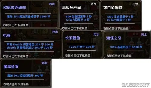 《火炬之光》1.12B无修改版可钓到的物品全揭秘