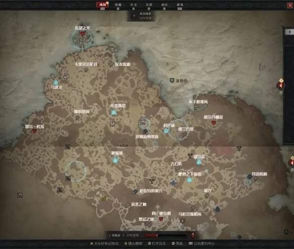 《暗黑破坏神4》地图全开一览 全地图解锁大全