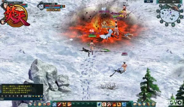 《焚天OL》首次万人测试战今日14:00点热血开启,等你来战