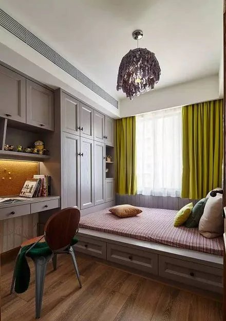 13款小户型儿童房样板间,get起来!