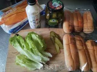 快手简单在家就可以做的宜家热狗