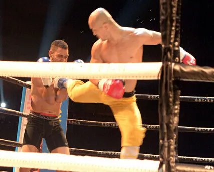 拳王一龙击溃法国巨人 曾在微博向网友求助